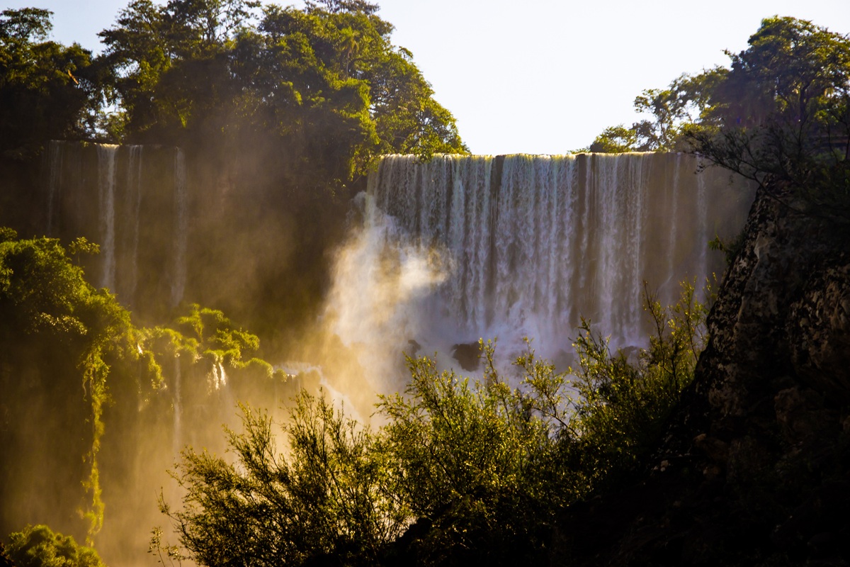Iguazú bij volle maan