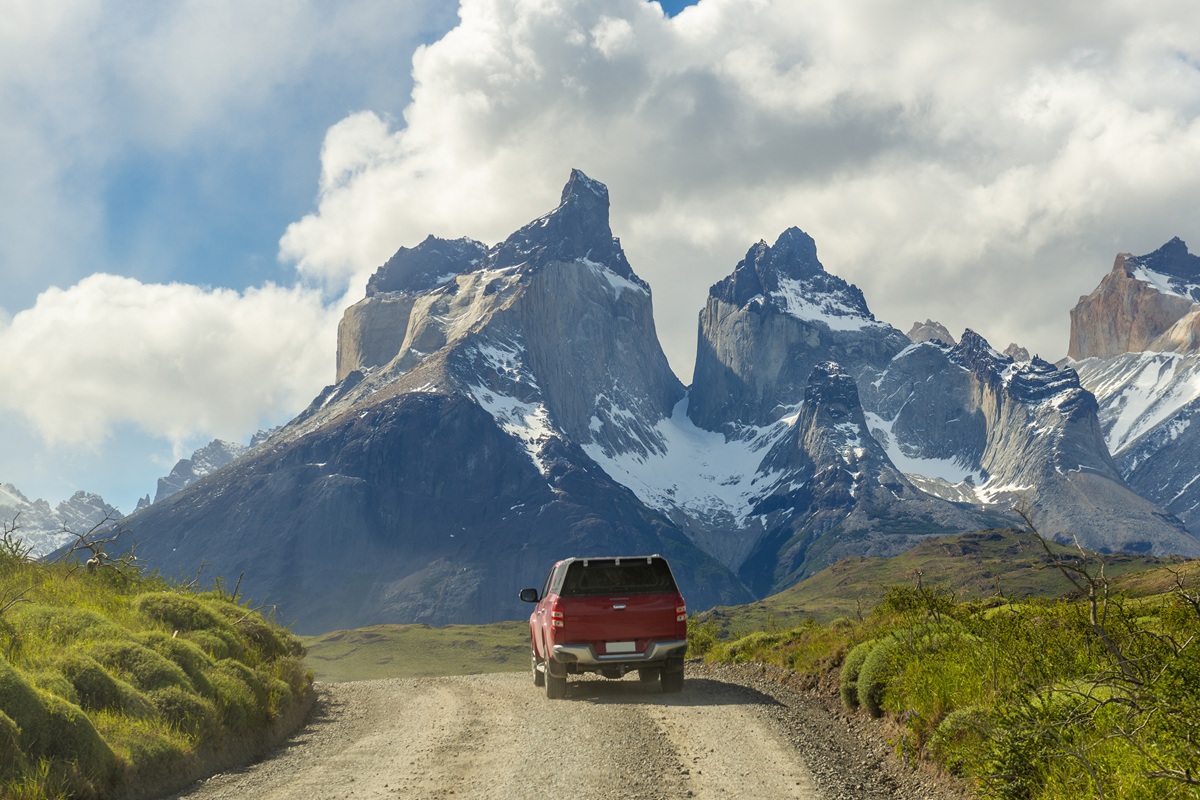 Patagonia by rental car